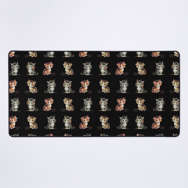 Item preview, Vintage kittens listening to music designed and sold by MendaciousMina.