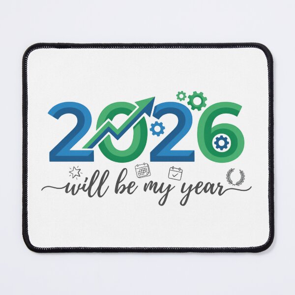 Item preview, 2026 Will Be My Year Focused On Progress Health And Smart Choices designed and sold by Star3NowForMe.
