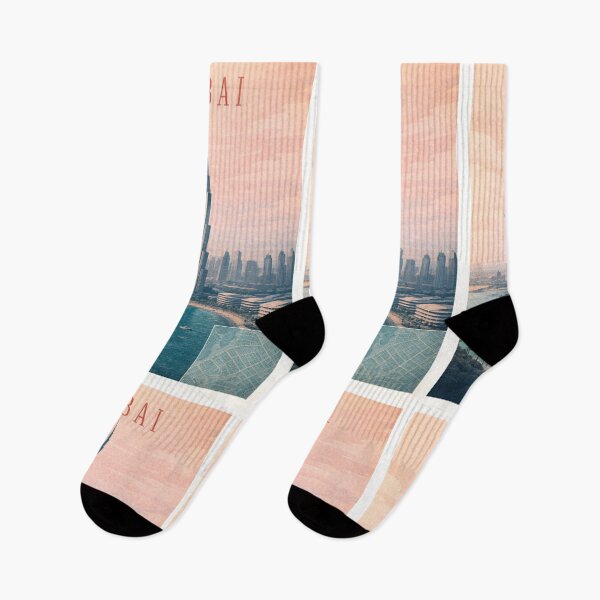 Item preview, Dubai Vintage Burj Khalifa designed and sold by CamaleonDesigns.