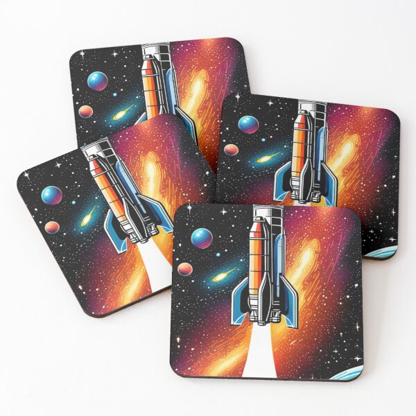 Item preview, The Space Rocket designed and sold by binasawiya.