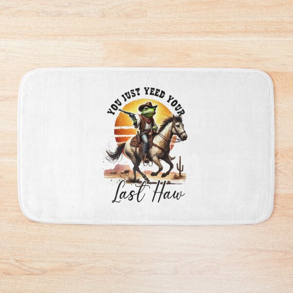 Item preview, Cowboy Frog Western Sunset Adventure designed and sold by LunaPixelStudio.