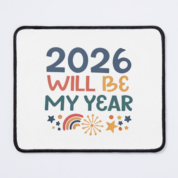 Item preview, 2026 Will Be My Year Clean Modern And Full Of Fresh Ideas designed and sold by Star3NowForMe.