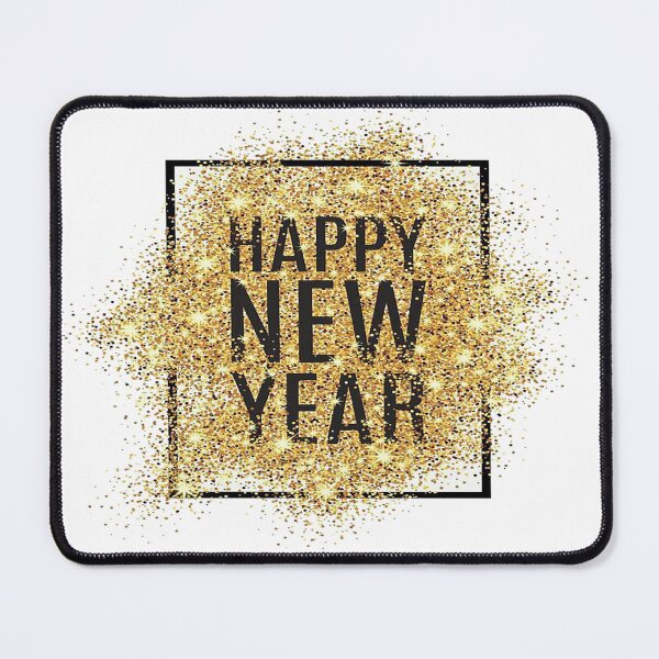 Item preview, Happy New Year Gold Glitter Typography designed and sold by AmetistLight.