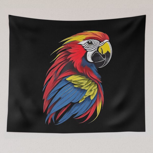 Item preview, Jungle Macaw designed and sold by RockitBaby.