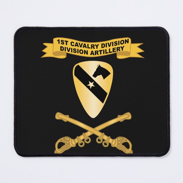 Item preview, Army - 1st Cavalry Division - Division Artillery - w Ribbon -  Cav Br X 300 designed and sold by Military Insignia Products.