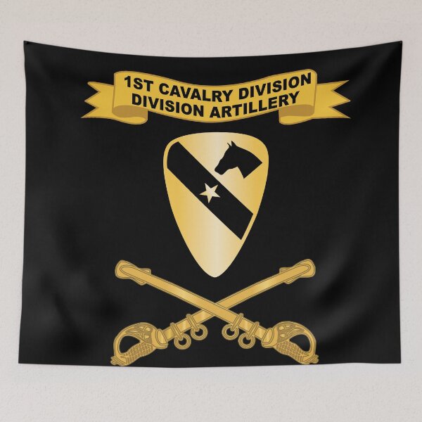 Artikelvorschau, Armee – 1. Kavalleriedivision – Divisionsartillerie – mit Orden – Kavallerie-Brigade X 300 entworfen und verkauft von Military Insignia Products.