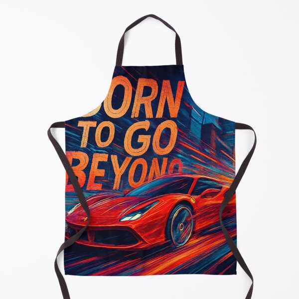 Item preview, Futuristic Red Car Beyond the Limit designed and sold by LaraVisionsArts.