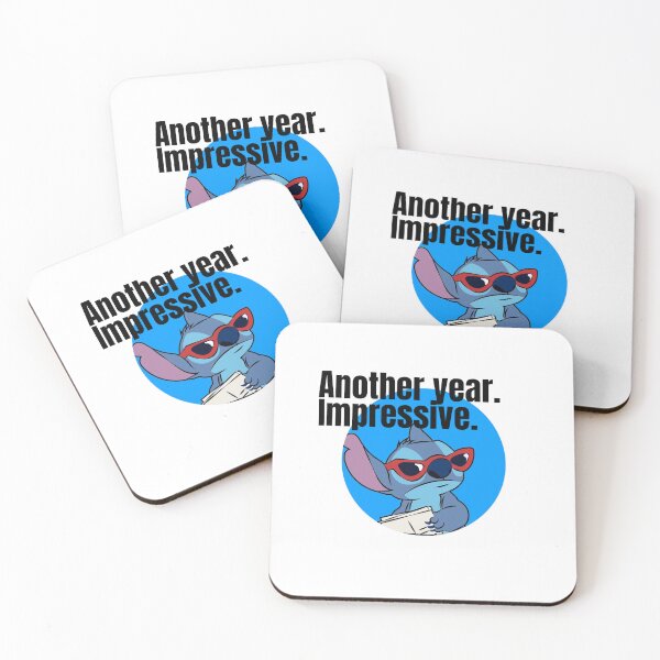 Item preview, Another Year Impressive – Funny Stitch Meme Quote designed and sold by Terrero.