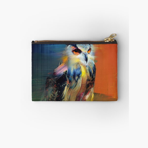 Item preview, Vibrant Owl in Abstract Colors designed and sold by lautir.