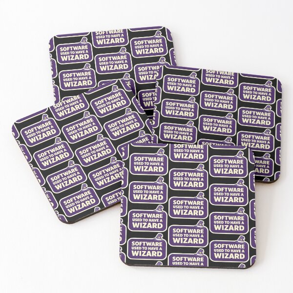 Item preview, Software Used To Have A Wizard Funny Tech Nostalgia Design designed and sold by TeeTimeTreasure.