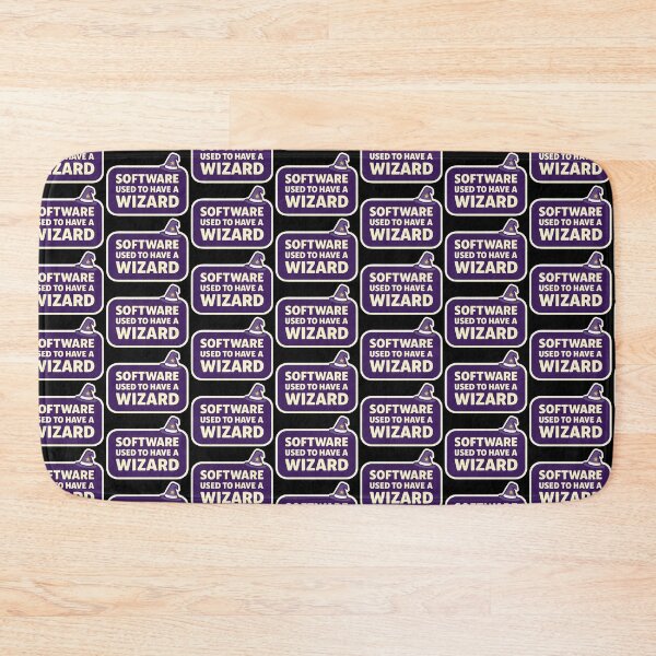 Item preview, Software Used To Have A Wizard Funny Tech Nostalgia Design designed and sold by TeeTimeTreasure.