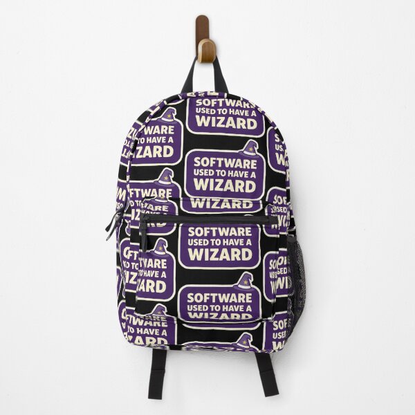Item preview, Software Used To Have A Wizard Funny Tech Nostalgia Design designed and sold by TeeTimeTreasure.