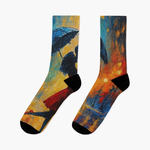 Item preview, Romantic Kiss in the Rain designed and sold by Joey Santiago.