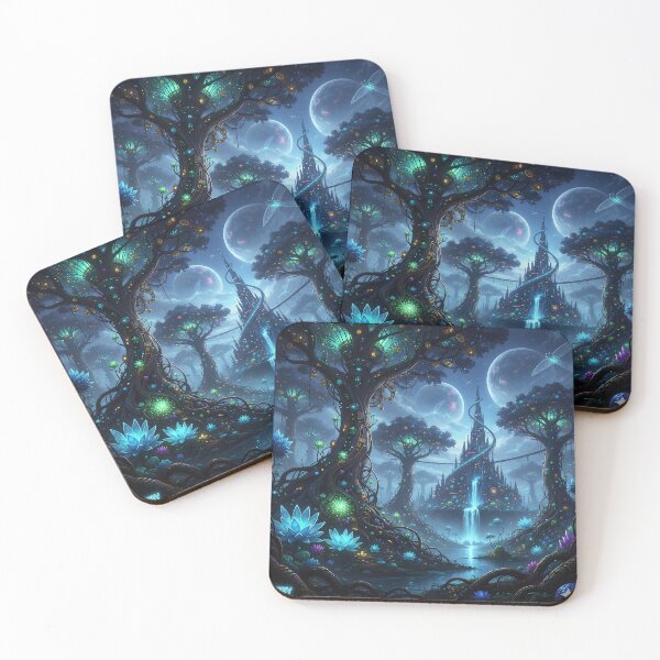 Item preview, FUIRY Eternal Vision Landscape - Surreal Cosmic Eye & Sacred Geometry Wide Art designed and sold by FUIRY .