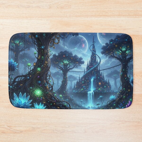Item preview, FUIRY Eternal Vision Landscape - Surreal Cosmic Eye & Sacred Geometry Wide Art designed and sold by FUIRY .