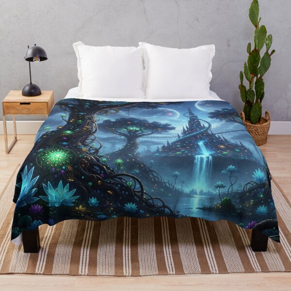 Item preview, FUIRY Eternal Vision Landscape - Surreal Cosmic Eye & Sacred Geometry Wide Art designed and sold by FUIRY .