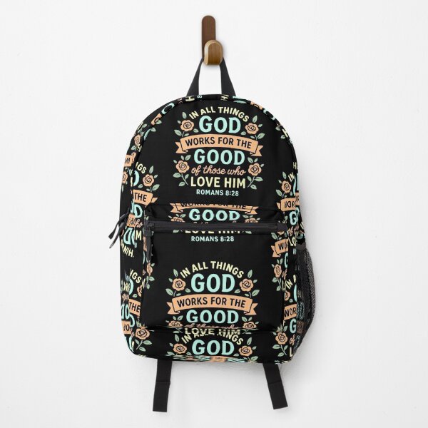 Item preview, Romans 8:28 In All Things God Works For The Good Of Those Who Love Him designed and sold by plushism.