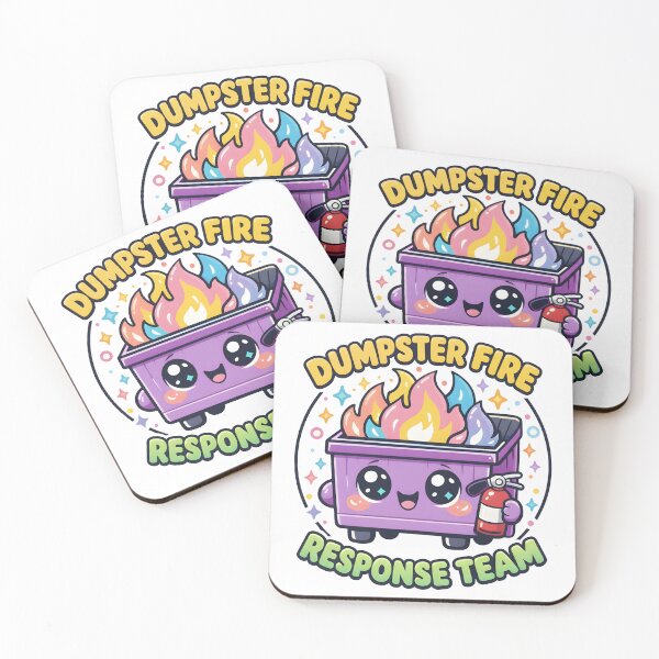 Item preview, Dumpster Fire Response Team Support Funny Gag Office Humor  designed and sold by DesignsByAnett.