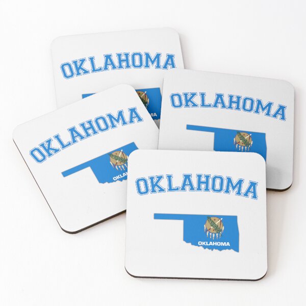 Item preview, Oklahoma State Flag Map - Classic Retro Collegiate Style designed and sold by mashmosh.