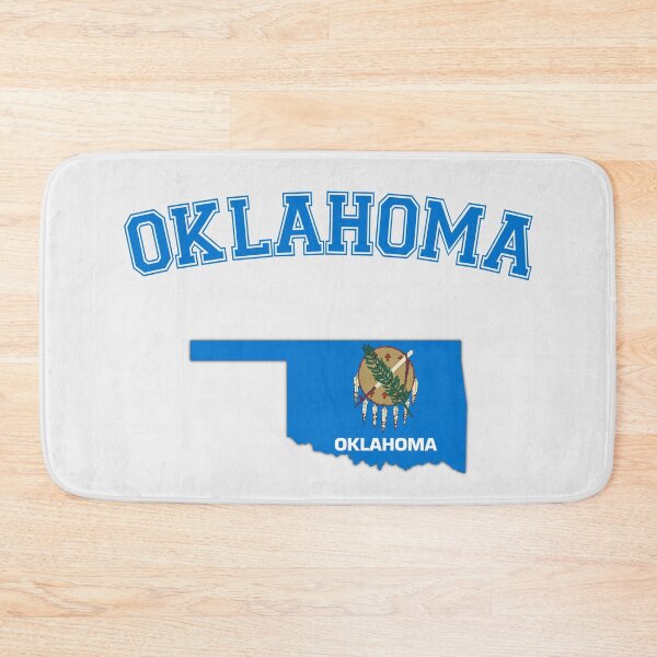 Item preview, Oklahoma State Flag Map - Classic Retro Collegiate Style designed and sold by mashmosh.