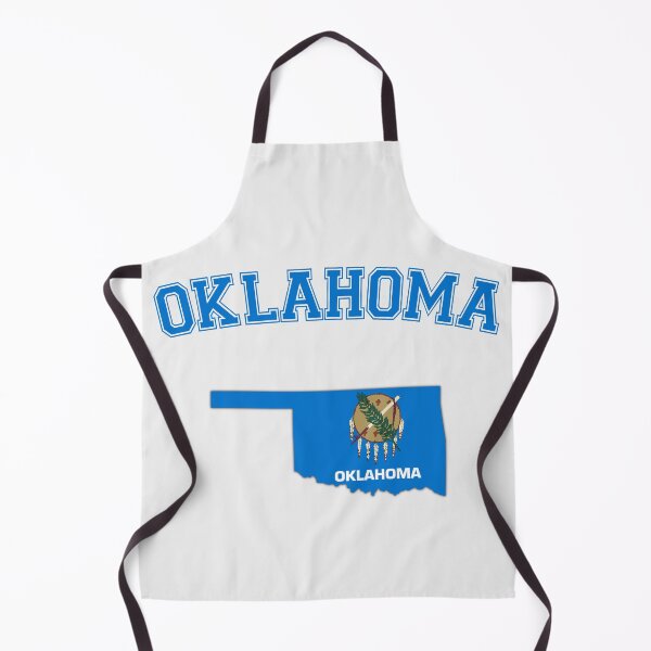 Item preview, Oklahoma State Flag Map - Classic Retro Collegiate Style designed and sold by mashmosh.