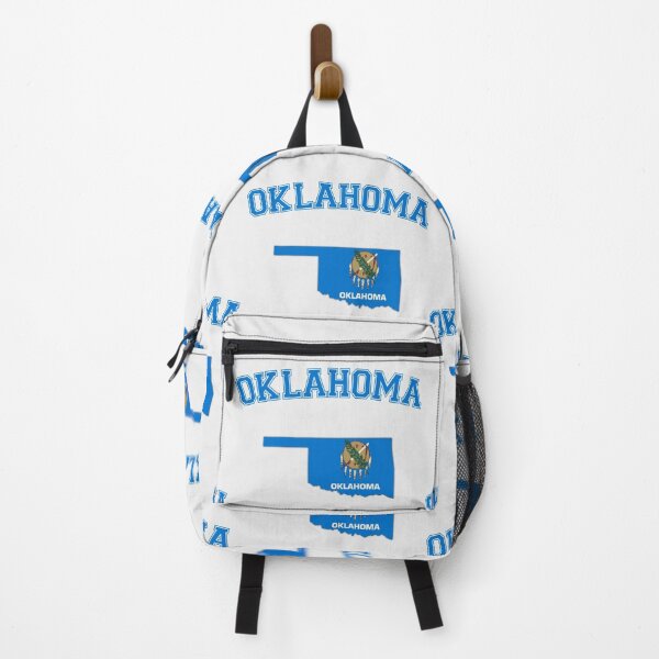 Item preview, Oklahoma State Flag Map - Classic Retro Collegiate Style designed and sold by mashmosh.