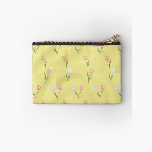 Item preview, Watercolor Tulip Field | Pastel Yellow Floral Repeat Pattern | Spring Botanical Art designed and sold by Tripple A Creations.