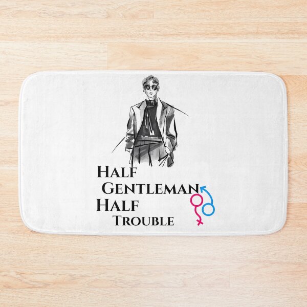 Item preview, Half Gentleman Half Trouble – Stylish Modern Man Illustration. designed and sold by Artistry-Nadia.