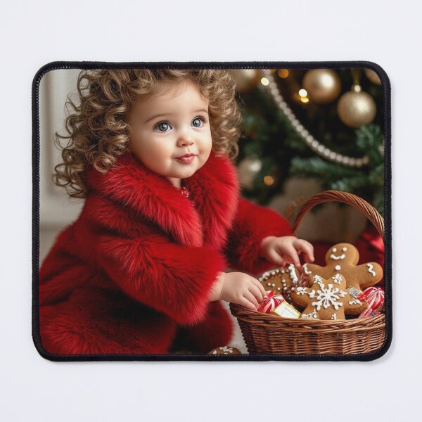Item preview, Christmas Baby with Gingerbread Cookies designed and sold by AmetistLight.