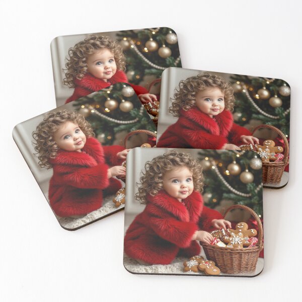 Item preview, Christmas Baby with Gingerbread Cookies designed and sold by AmetistLight.