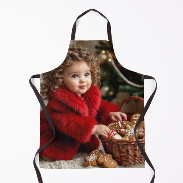 Item preview, Christmas Baby with Gingerbread Cookies designed and sold by AmetistLight.