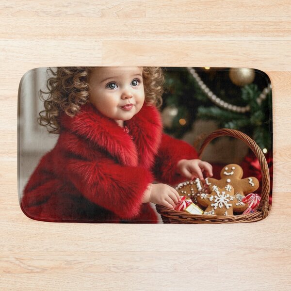 Item preview, Christmas Baby with Gingerbread Cookies designed and sold by AmetistLight.