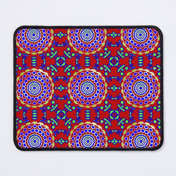 Item preview, "Mystical Mandala with Concentric Rings and Symbolic Glyphs" designed and sold by nighttime1990.