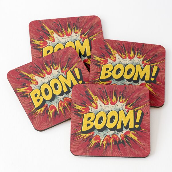 Item preview, BOOM! Comic Explosion – Bold Pop Art Design designed and sold by DConcept.