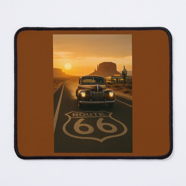 Item preview, Touring Route 66 at Sunset designed and sold by Halifaxartguy.