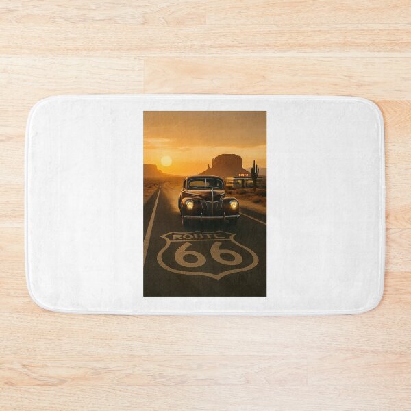 Item preview, Touring Route 66 at Sunset designed and sold by Halifaxartguy.