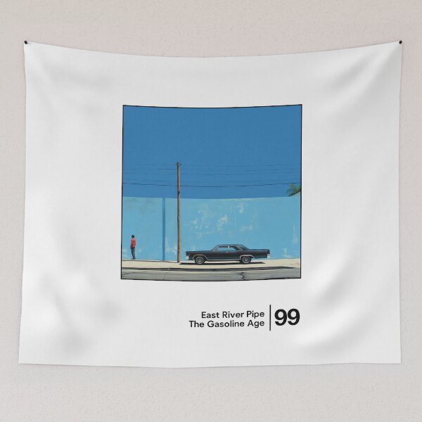 Item preview, East River Pipe - Minimalist Graphic Artwork Design  designed and sold by Saudade--.