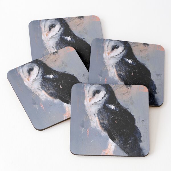 Item preview, Elegant Owl Illustration in Soft Tones designed and sold by lautir.