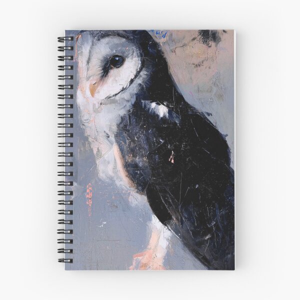 Item preview, Elegant Owl Illustration in Soft Tones designed and sold by lautir.