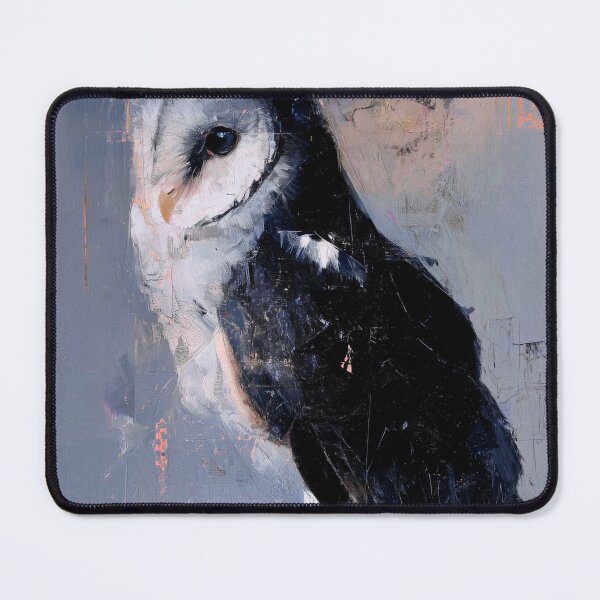 Item preview, Elegant Owl Illustration in Soft Tones designed and sold by lautir.