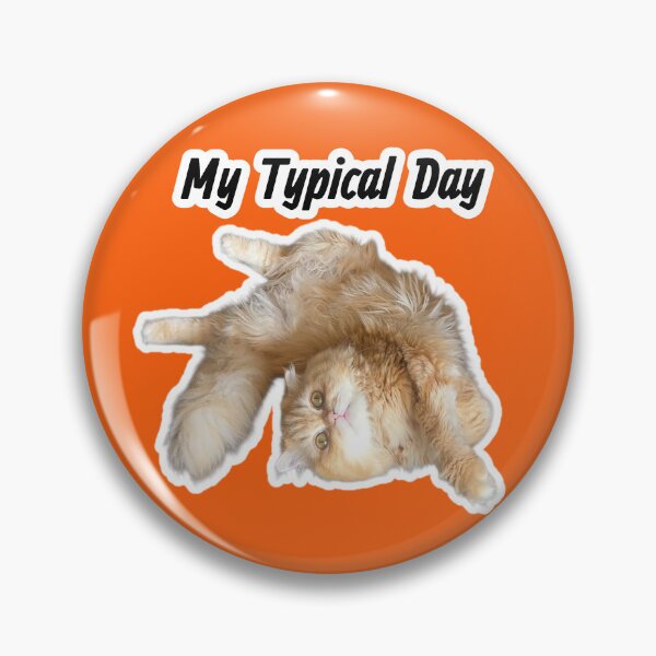 Item preview, Cute Lazy Cat – My Typical Day designed and sold by GlobalBoom.