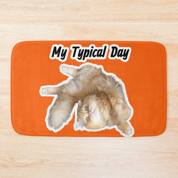Item preview, Cute Lazy Cat – My Typical Day designed and sold by GlobalBoom.