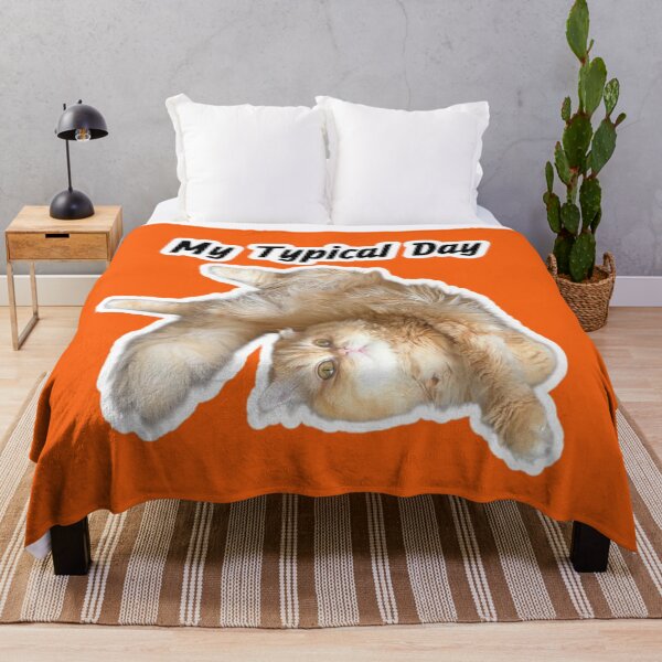 Item preview, Cute Lazy Cat – My Typical Day designed and sold by GlobalBoom.