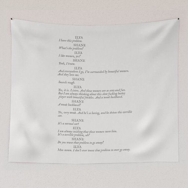 Item preview, I don’t ever want that problem to ever go away. | heated rivalry designed and sold by Pinu92.