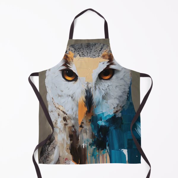 Item preview, Abstract Owl Portrait designed and sold by lautir.