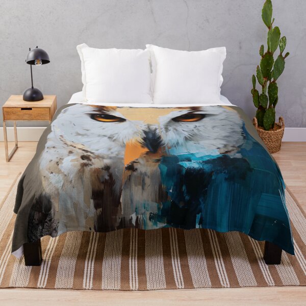 Item preview, Abstract Owl Portrait designed and sold by lautir.