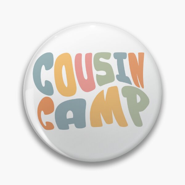 Item preview, Cousin Camp Typography – Family Reunion Matching Shirt Design designed and sold by PixelWaveBD.