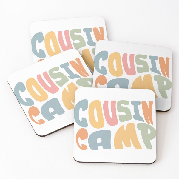 Item preview, Cousin Camp Typography – Family Reunion Matching Shirt Design designed and sold by PixelWaveBD.