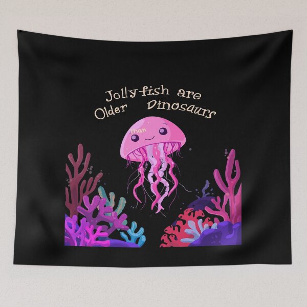 Item preview, Jellyfish are older than dinosaurs 3 designed and sold by Neon G.