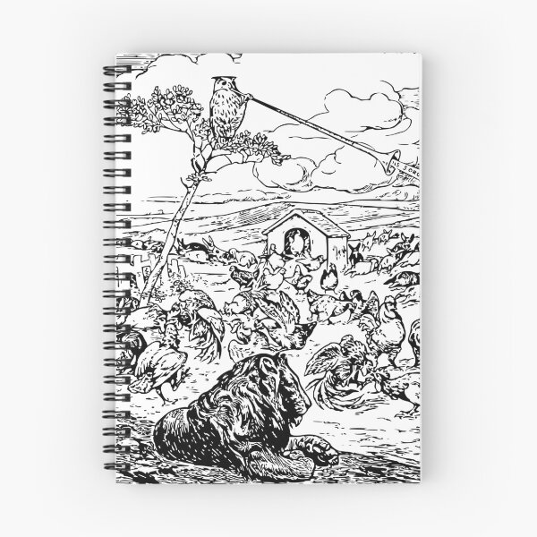 Item preview, Animal farm. Old book illustration designed and sold by Filologica.